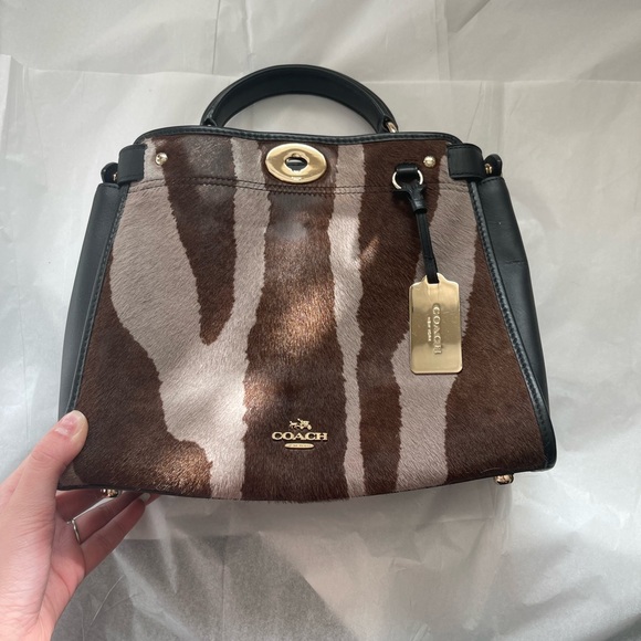 Coach Handbags - RARE COACH GRAMERCY CALFHAIR MINI SATCHEL